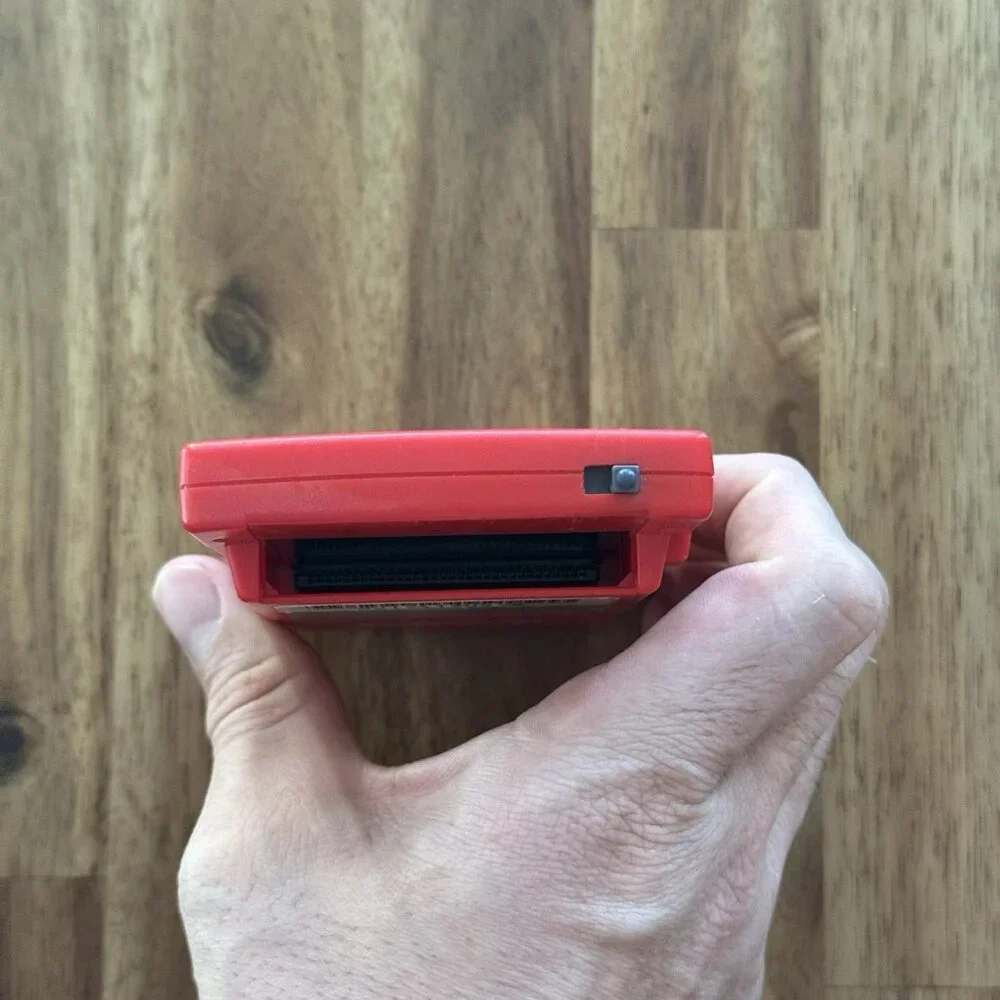 Nintendo GameBoy Pocket‎ Red Handheld Console MGB-001 TESTED WORKING